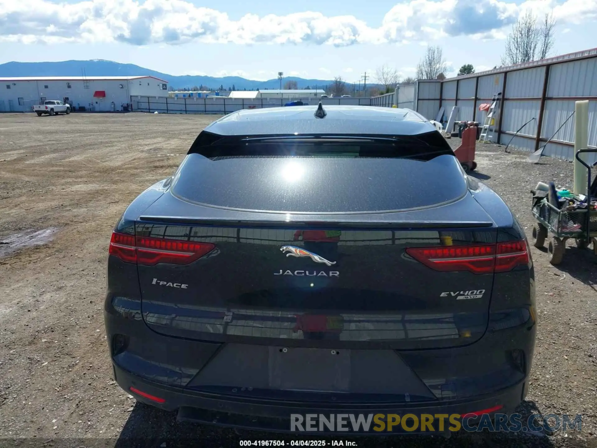 15 fotografías del automóvil dañado SADHB2S17K1F66451 JAGUAR I-PACE 2019