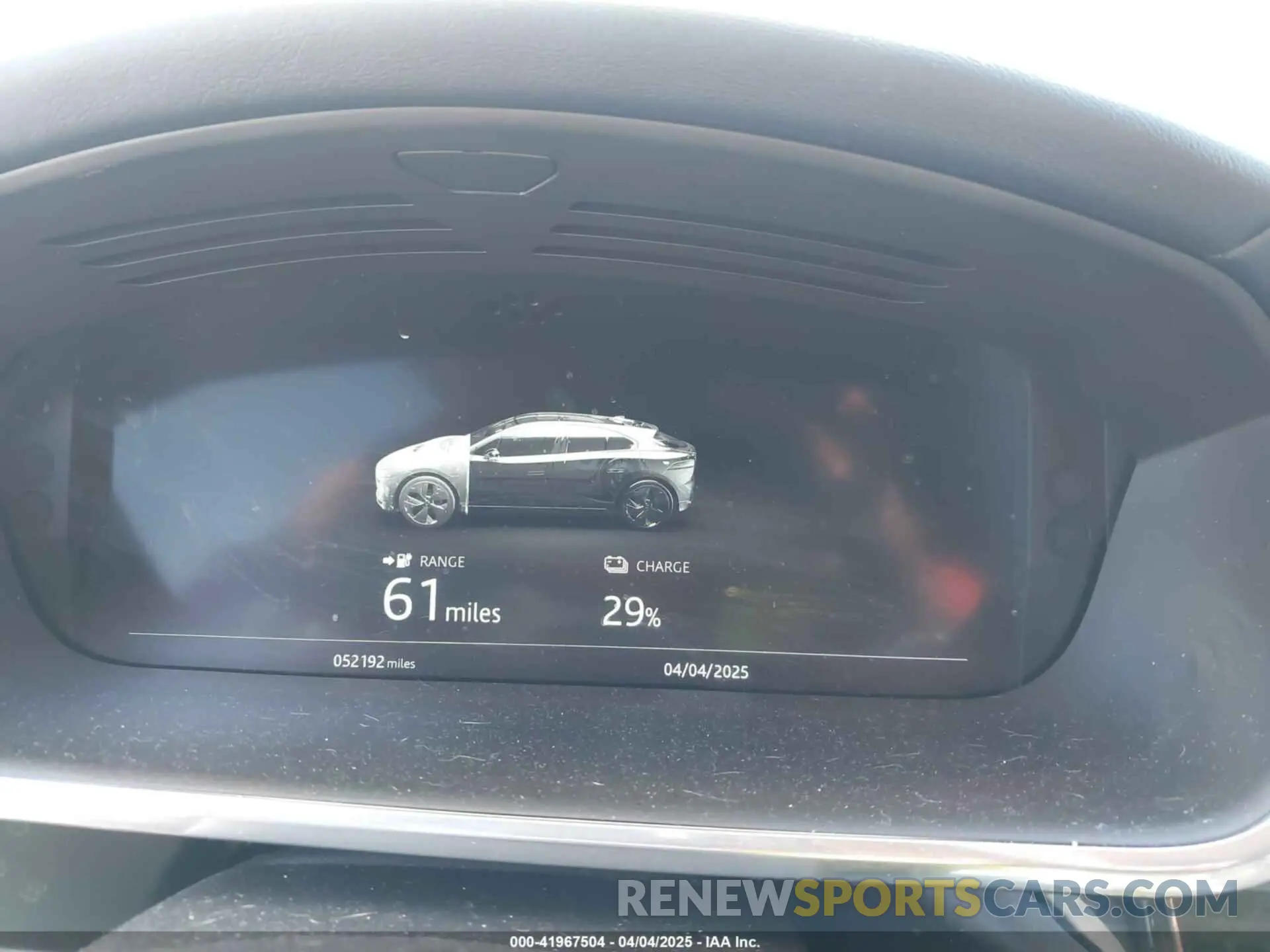 16 fotografías del automóvil dañado SADHB2S17K1F66451 JAGUAR I-PACE 2019