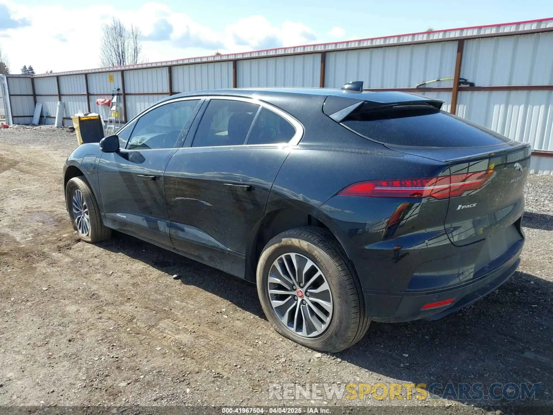 3 fotografías del automóvil dañado SADHB2S17K1F66451 JAGUAR I-PACE 2019