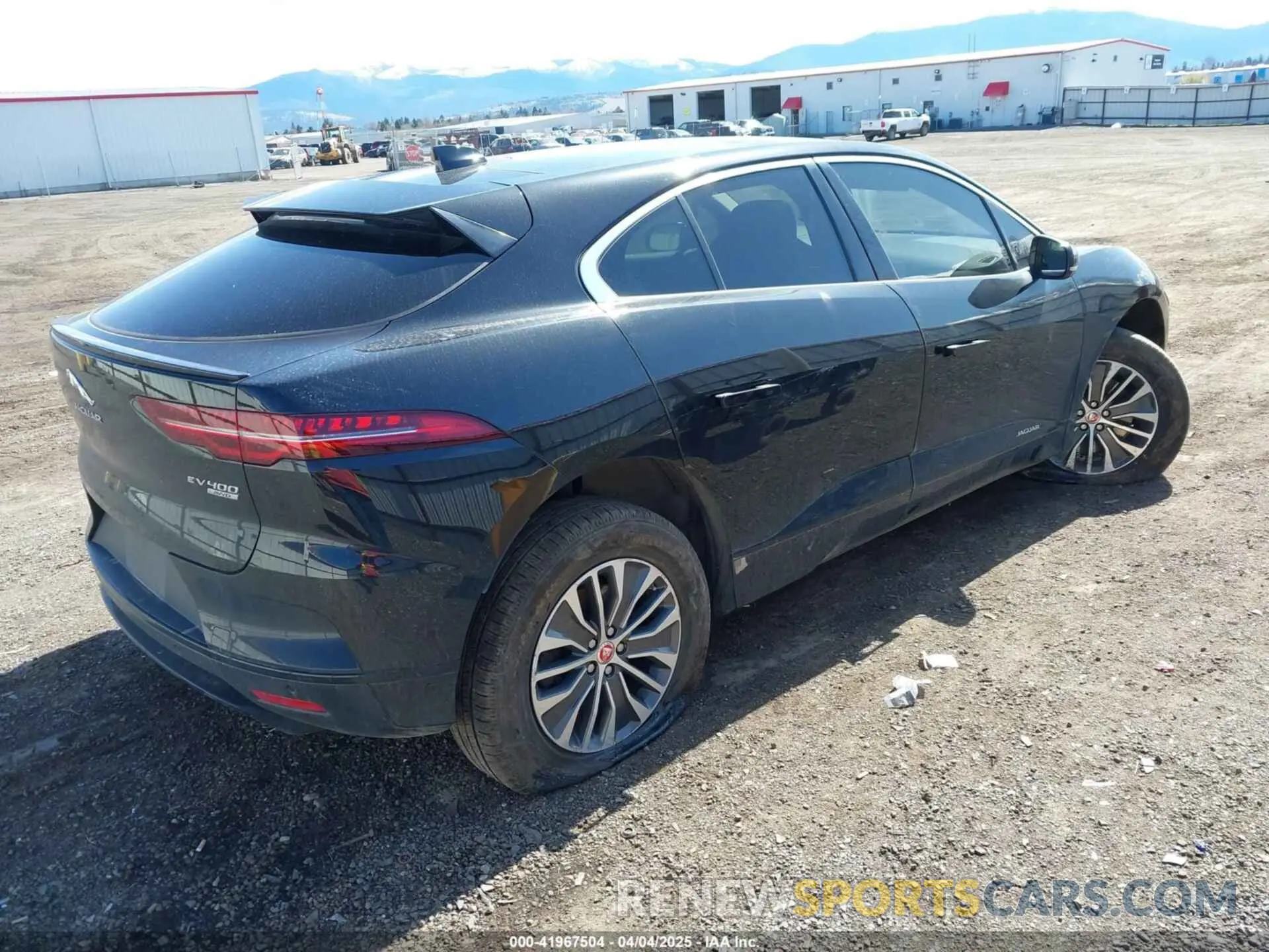4 fotografías del automóvil dañado SADHB2S17K1F66451 JAGUAR I-PACE 2019
