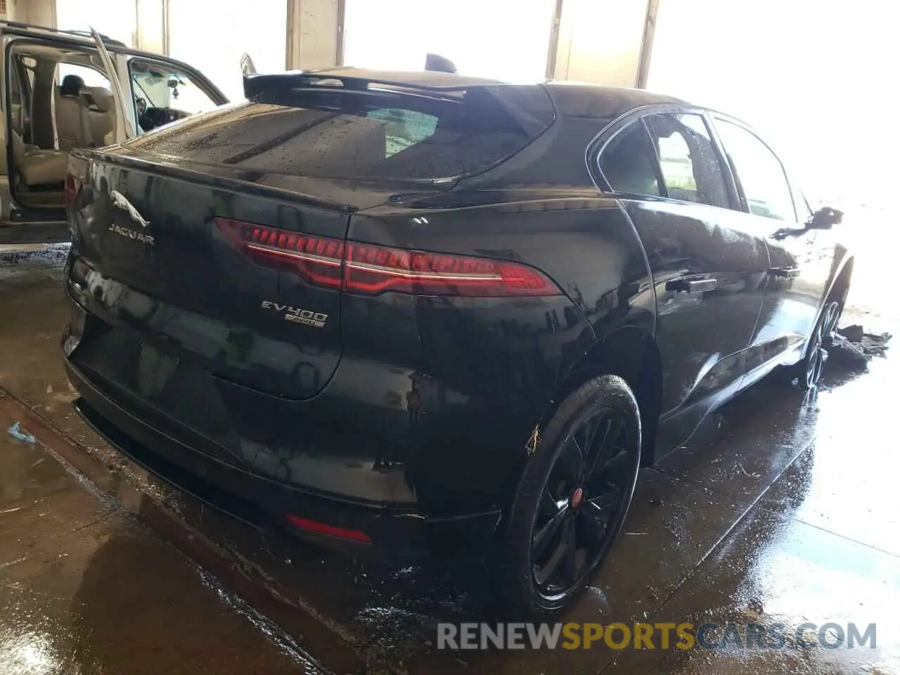 4 fotografías del automóvil dañado SADHC2S19K1F76735 JAGUAR I-PACE 2019