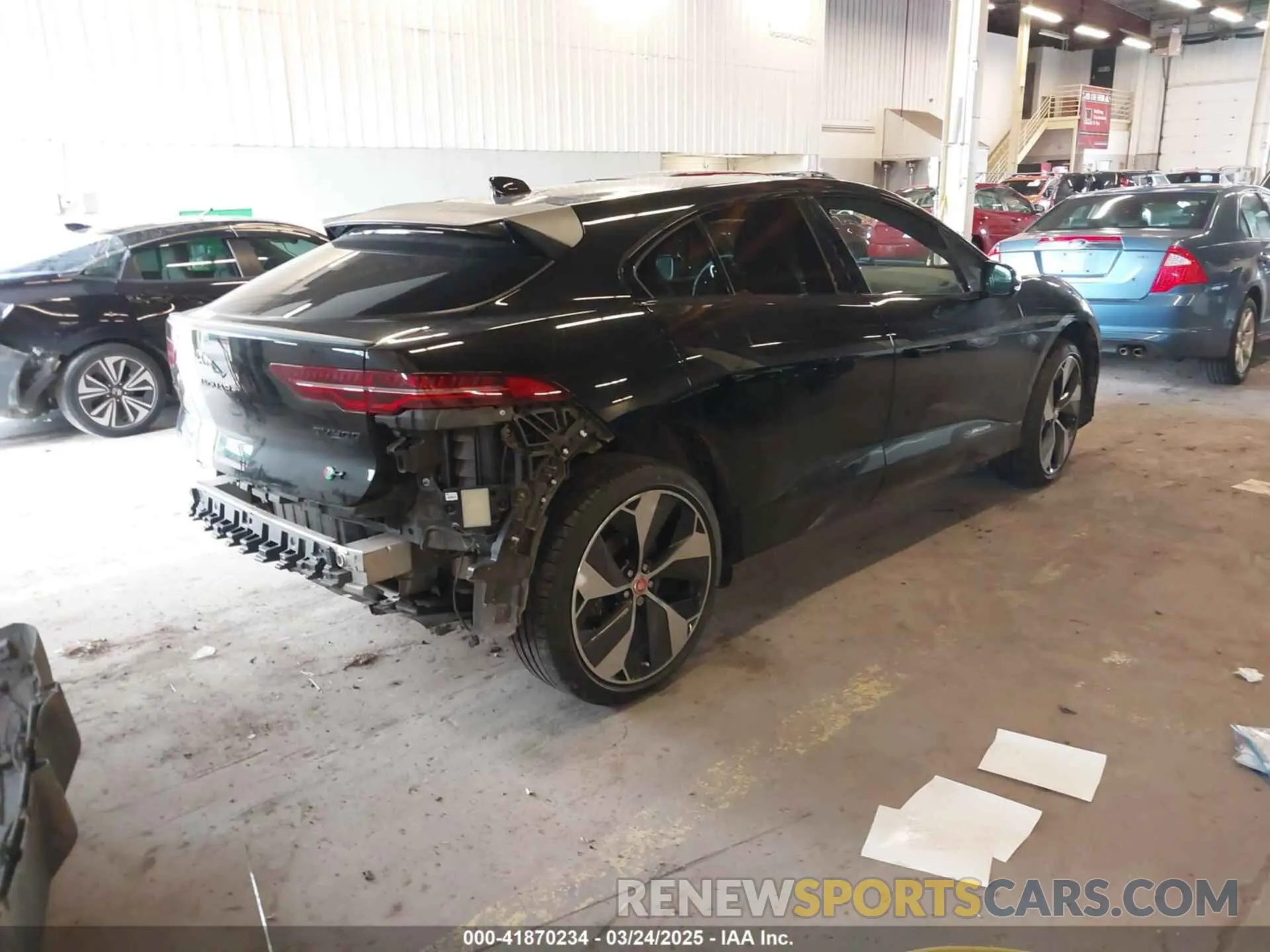 4 fotografías del automóvil dañado SADHD2S12K1F76296 JAGUAR I-PACE 2019