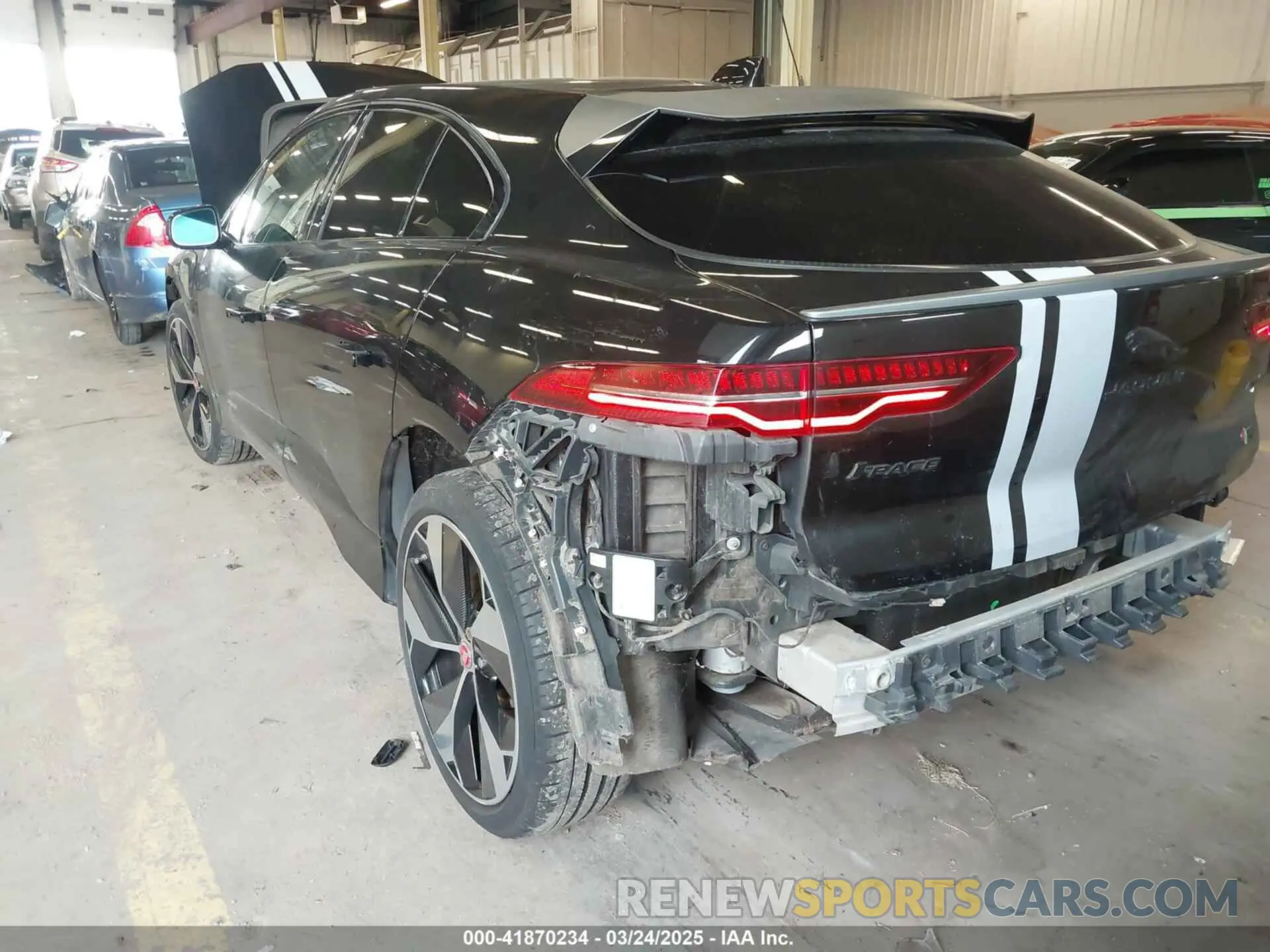 6 fotografías del automóvil dañado SADHD2S12K1F76296 JAGUAR I-PACE 2019