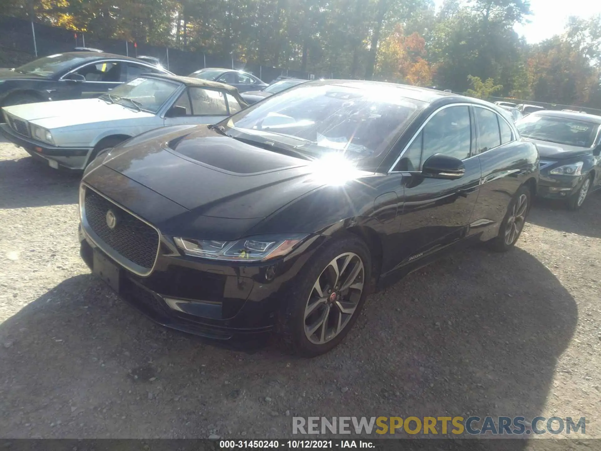 2 fotografías del automóvil dañado SADHD2S14K1F65347 JAGUAR I-PACE 2019