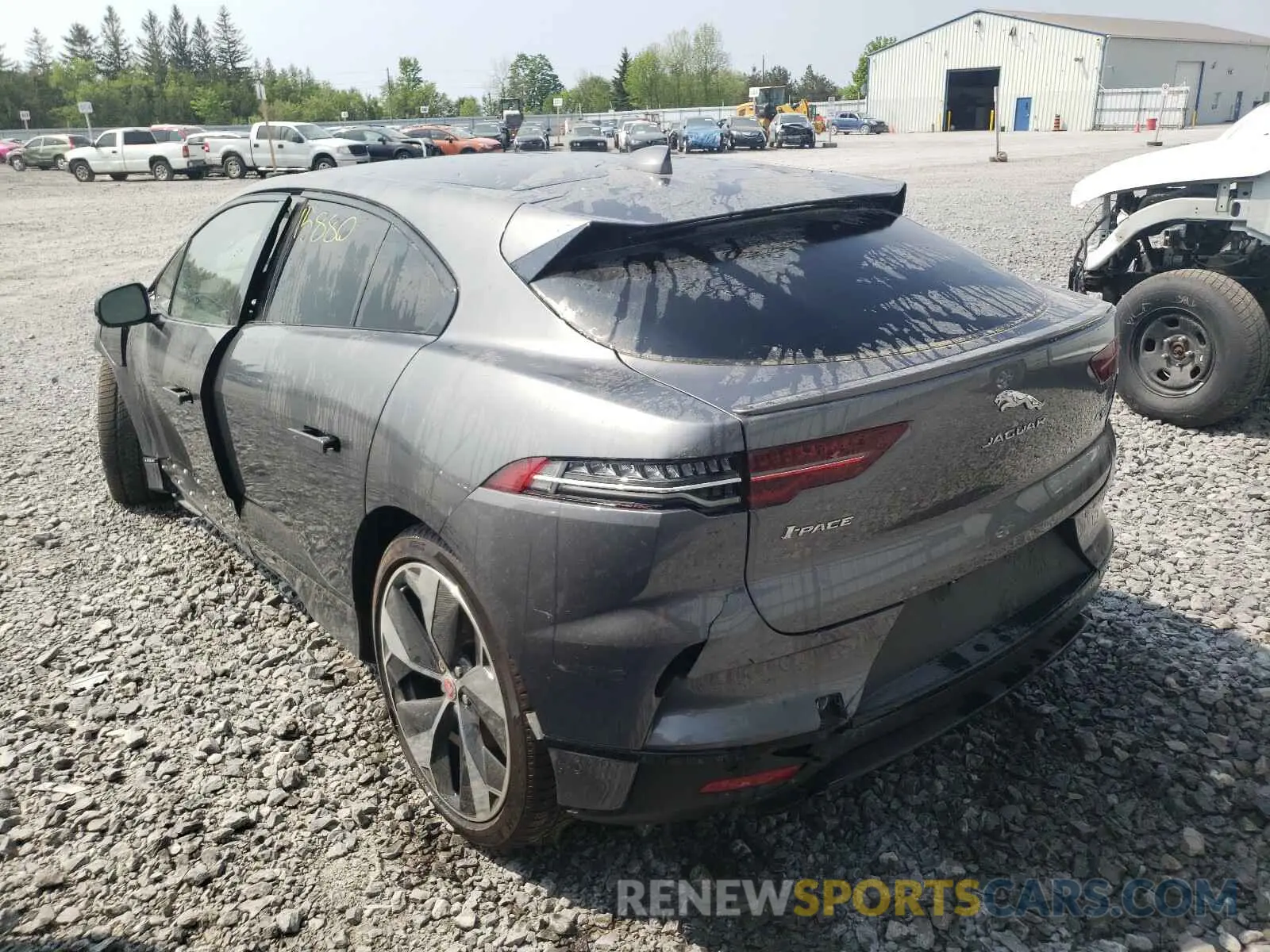 3 fotografías del automóvil dañado SADHD2S18K1F62046 JAGUAR I-PACE 2019