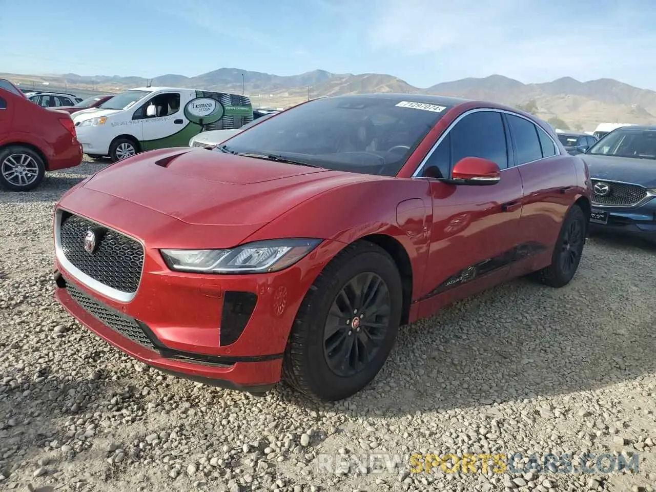 1 fotografías del automóvil dañado SADHB2S11L1F80427 JAGUAR I-PACE 2020