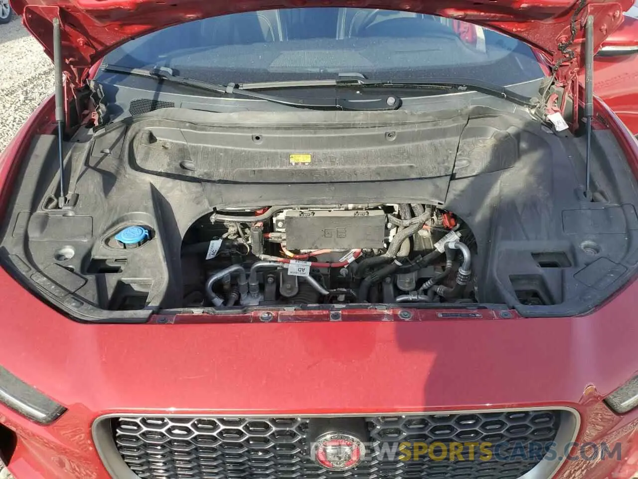 11 fotografías del automóvil dañado SADHB2S11L1F80427 JAGUAR I-PACE 2020