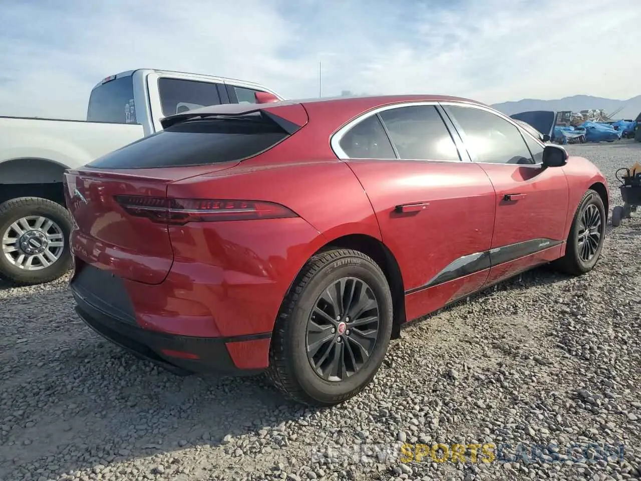 3 fotografías del automóvil dañado SADHB2S11L1F80427 JAGUAR I-PACE 2020