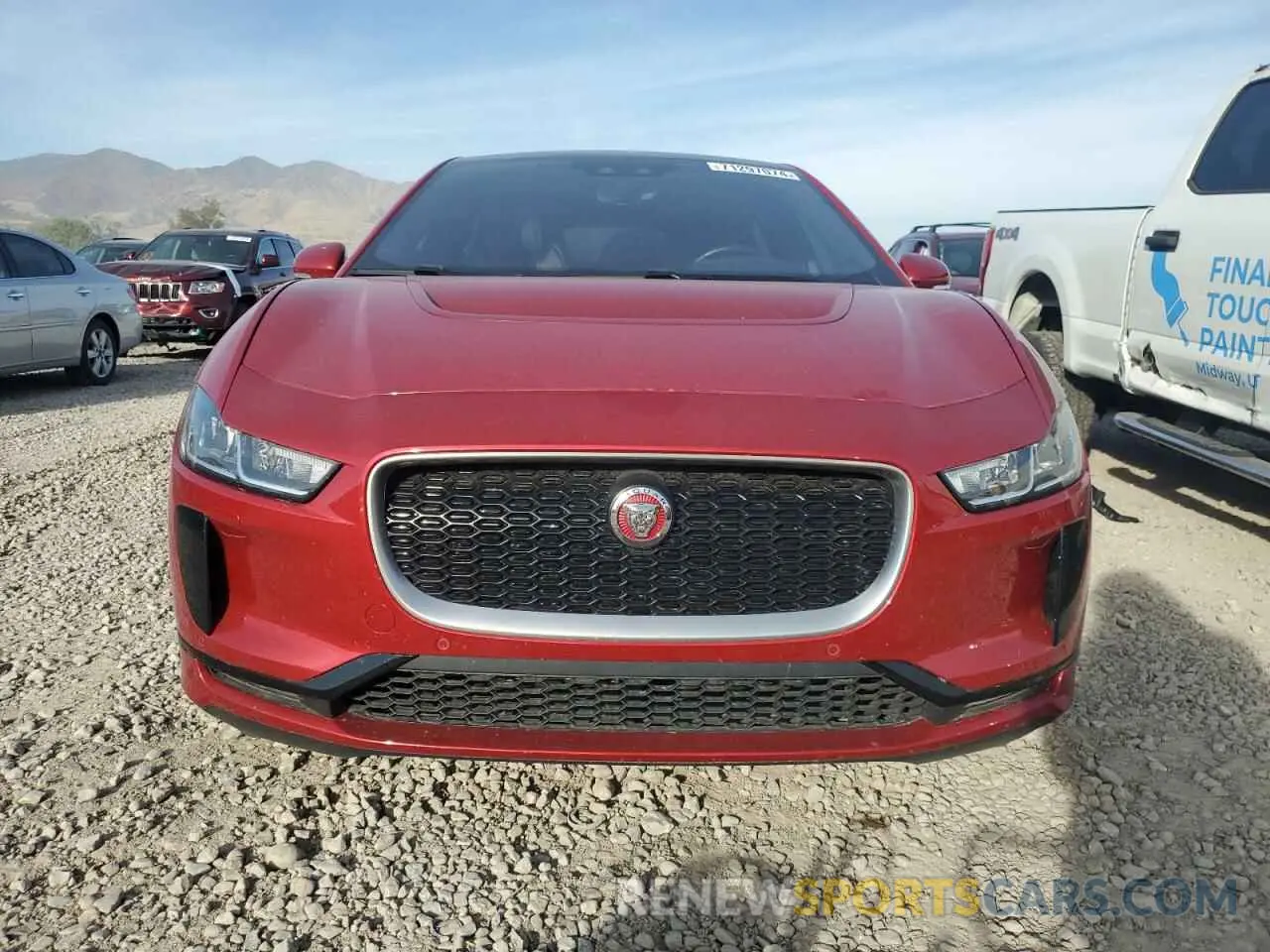 5 fotografías del automóvil dañado SADHB2S11L1F80427 JAGUAR I-PACE 2020