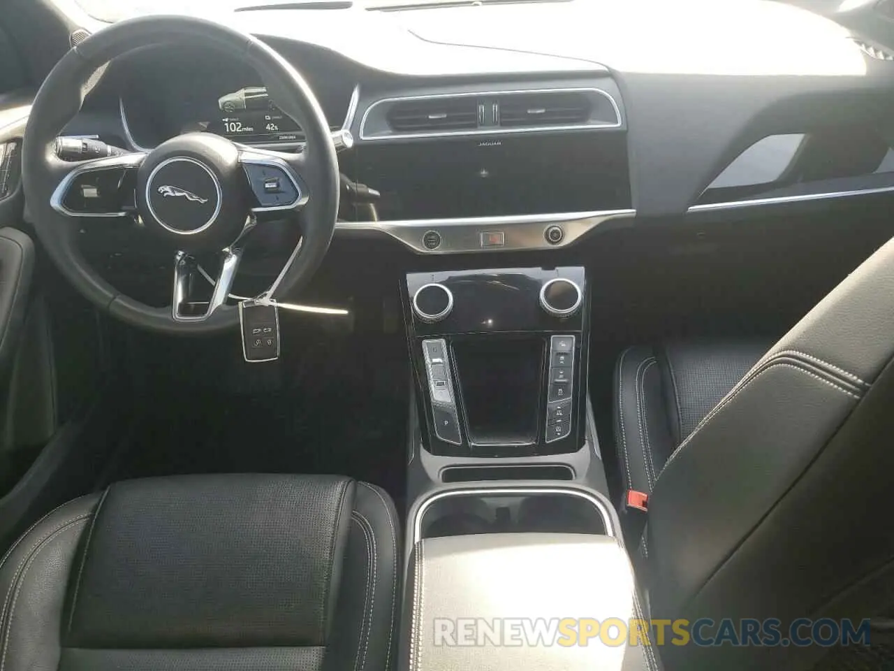 8 fotografías del automóvil dañado SADHB2S11L1F80427 JAGUAR I-PACE 2020
