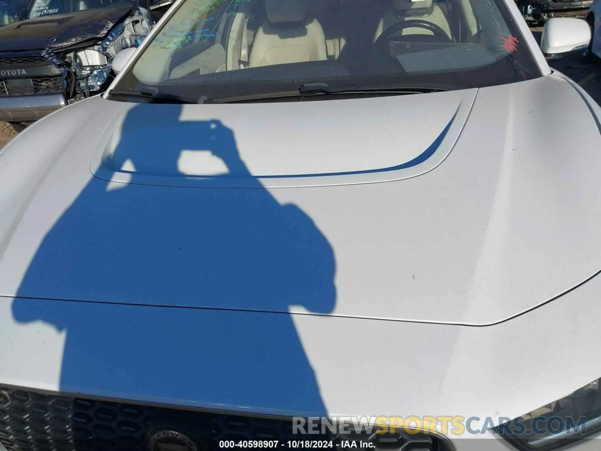 10 fotografías del automóvil dañado SADHB2S12L1F84583 JAGUAR I-PACE 2020