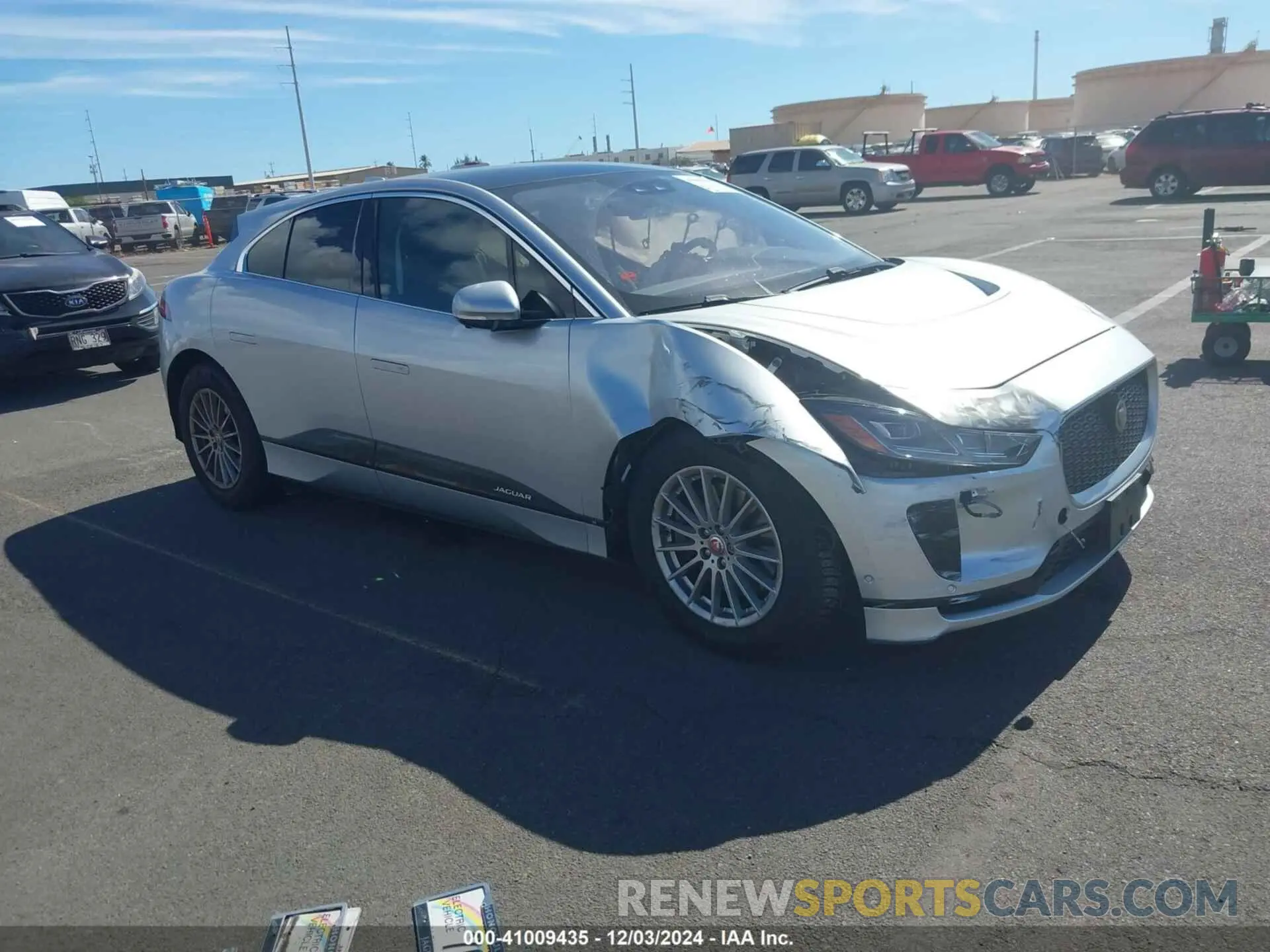 1 fotografías del automóvil dañado SADHB2S1XL1F81334 JAGUAR I-PACE 2020