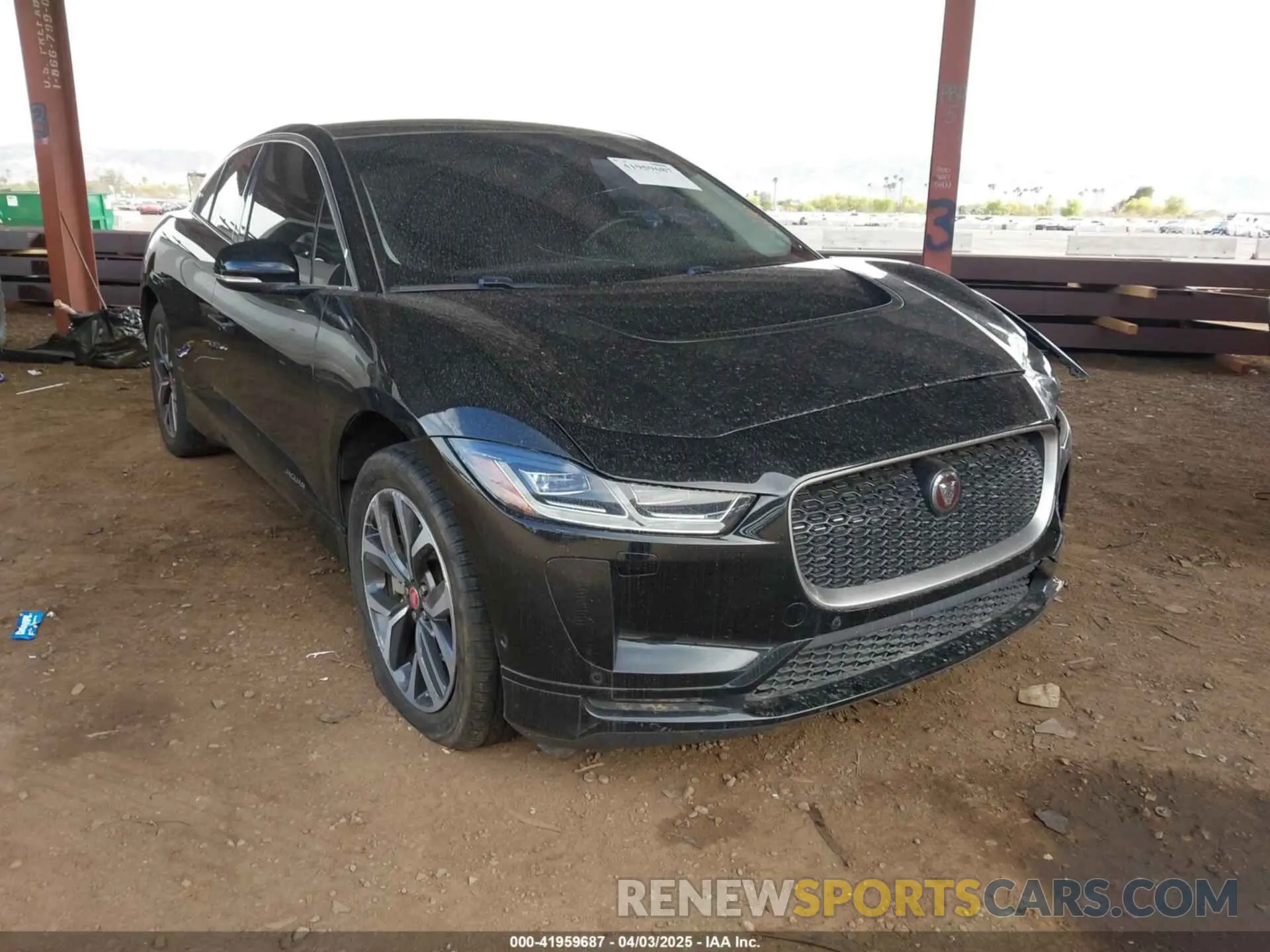 1 fotografías del automóvil dañado SADHC2S12L1F88534 JAGUAR I-PACE 2020