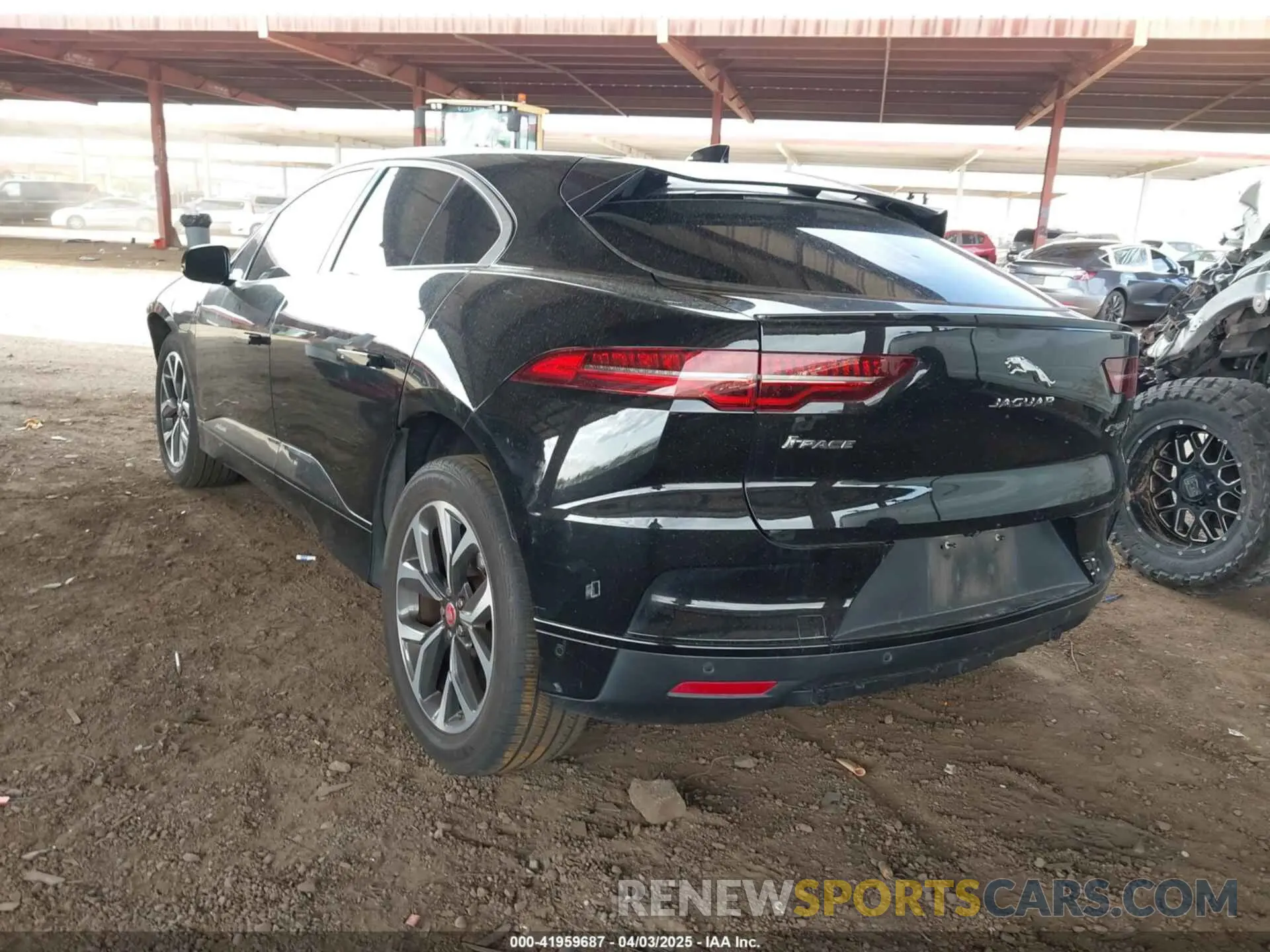 3 fotografías del automóvil dañado SADHC2S12L1F88534 JAGUAR I-PACE 2020