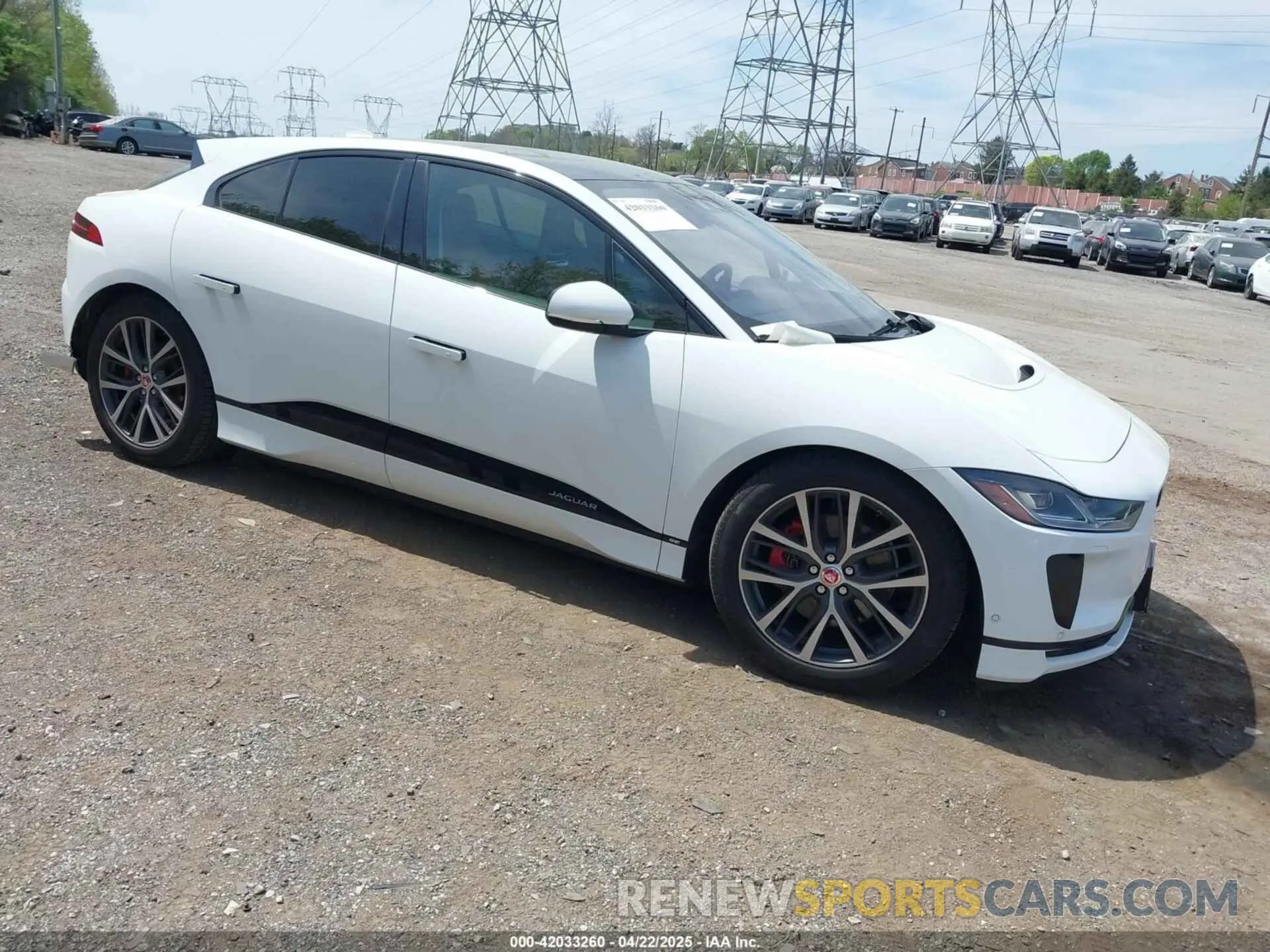 1 fotografías del automóvil dañado SADHC2S1XL1F80407 JAGUAR I-PACE 2020