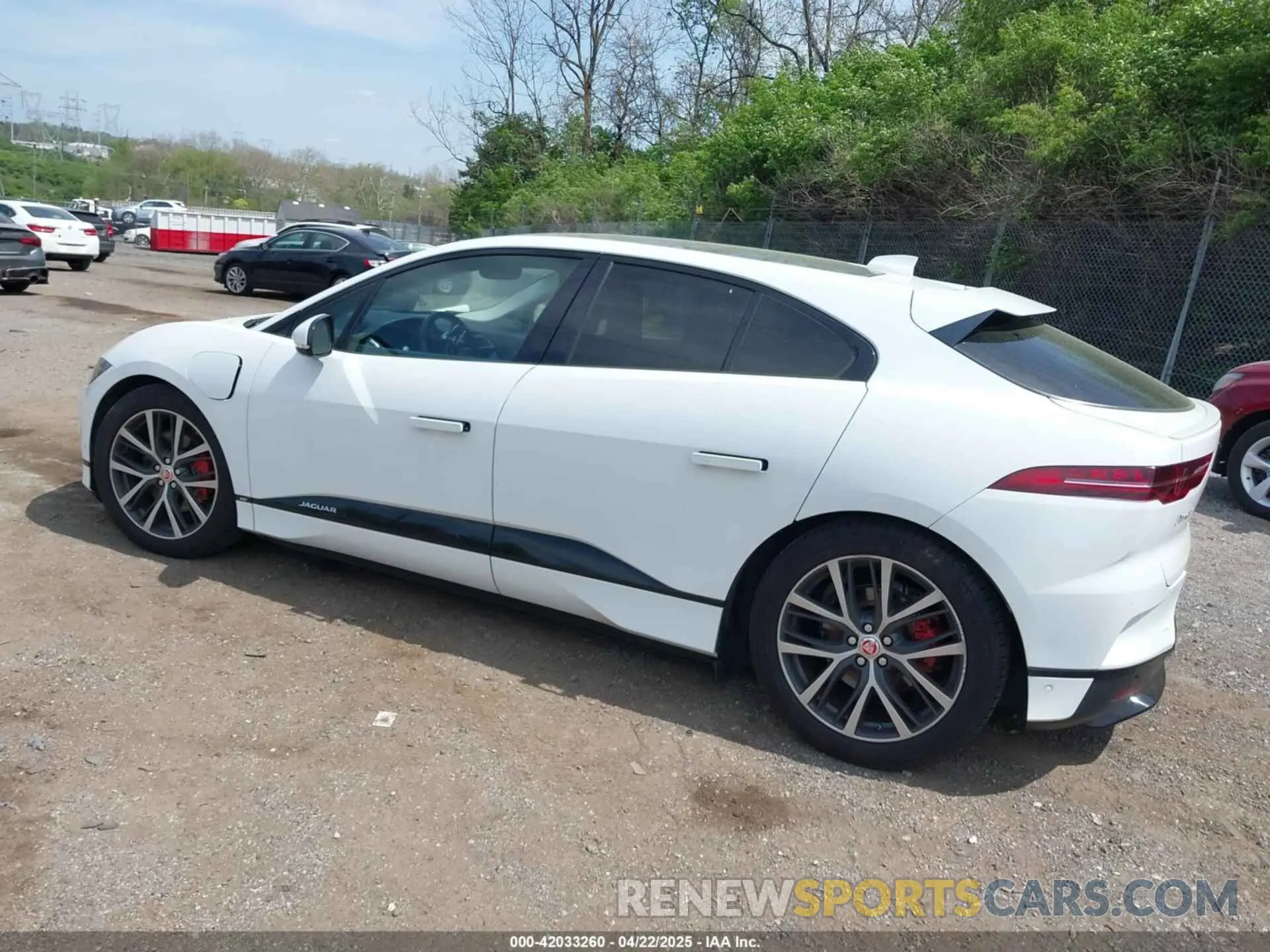 3 fotografías del automóvil dañado SADHC2S1XL1F80407 JAGUAR I-PACE 2020