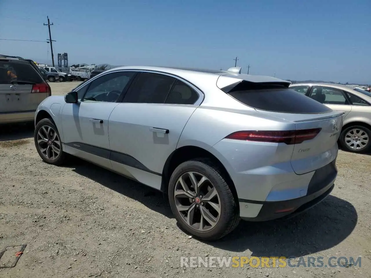 2 fotografías del automóvil dañado SADHD2S13L1F79984 JAGUAR I-PACE 2020