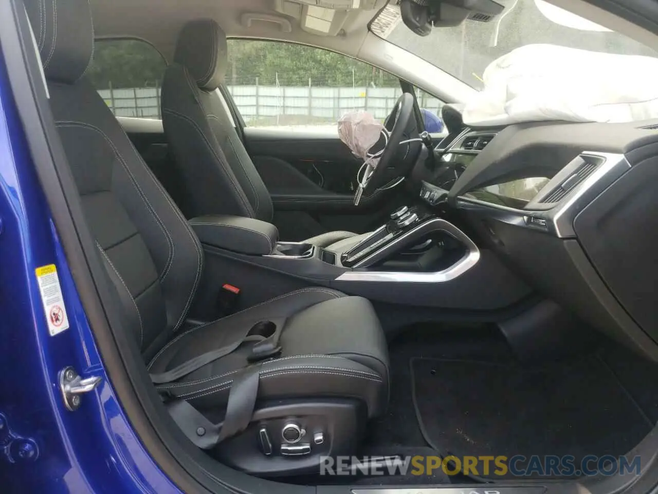 5 fotografías del automóvil dañado SADHD2S14N1623085 JAGUAR I-PACE 2022