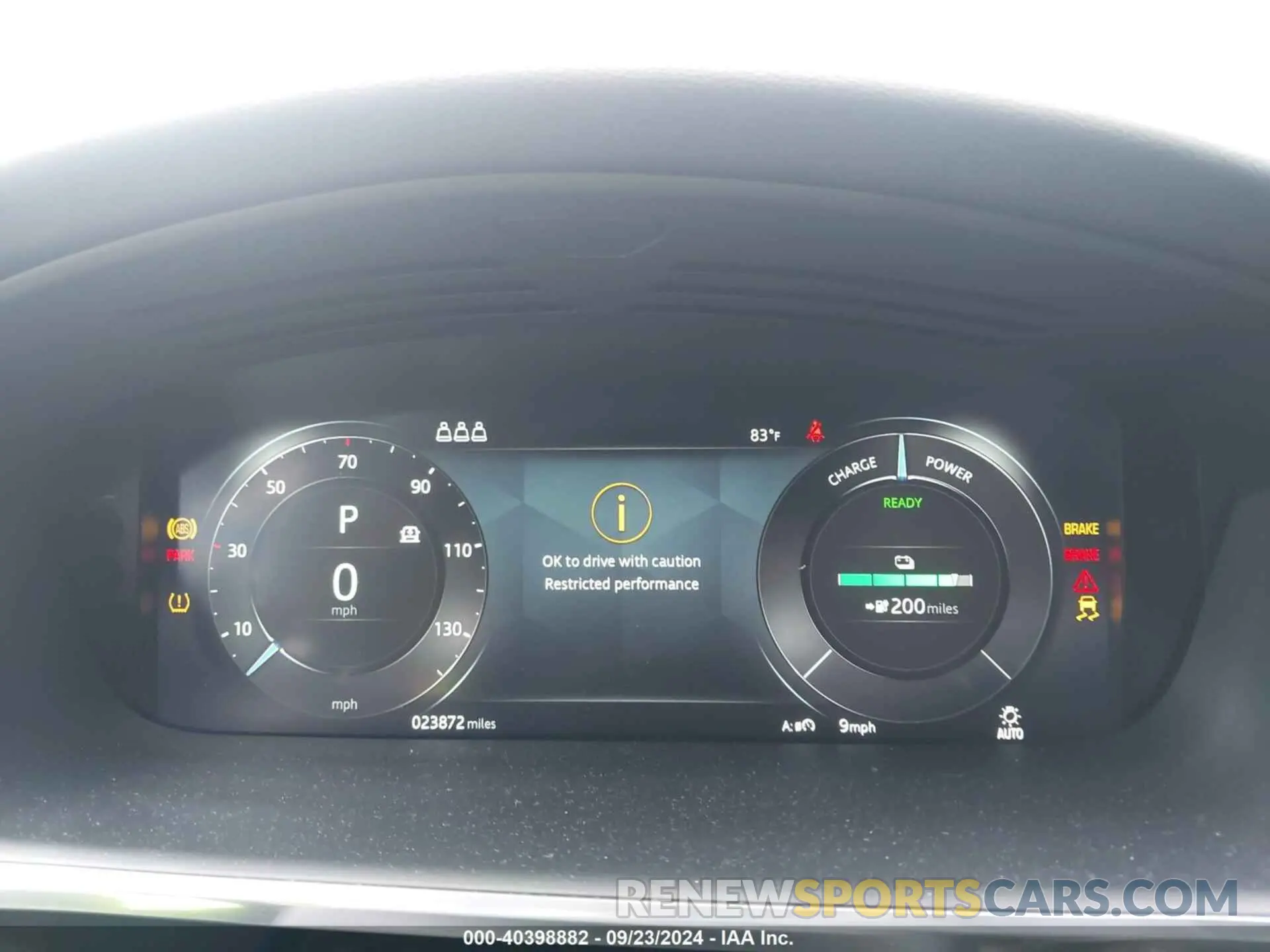 7 fotografías del automóvil dañado SADHD2S16N1623993 JAGUAR I-PACE 2022