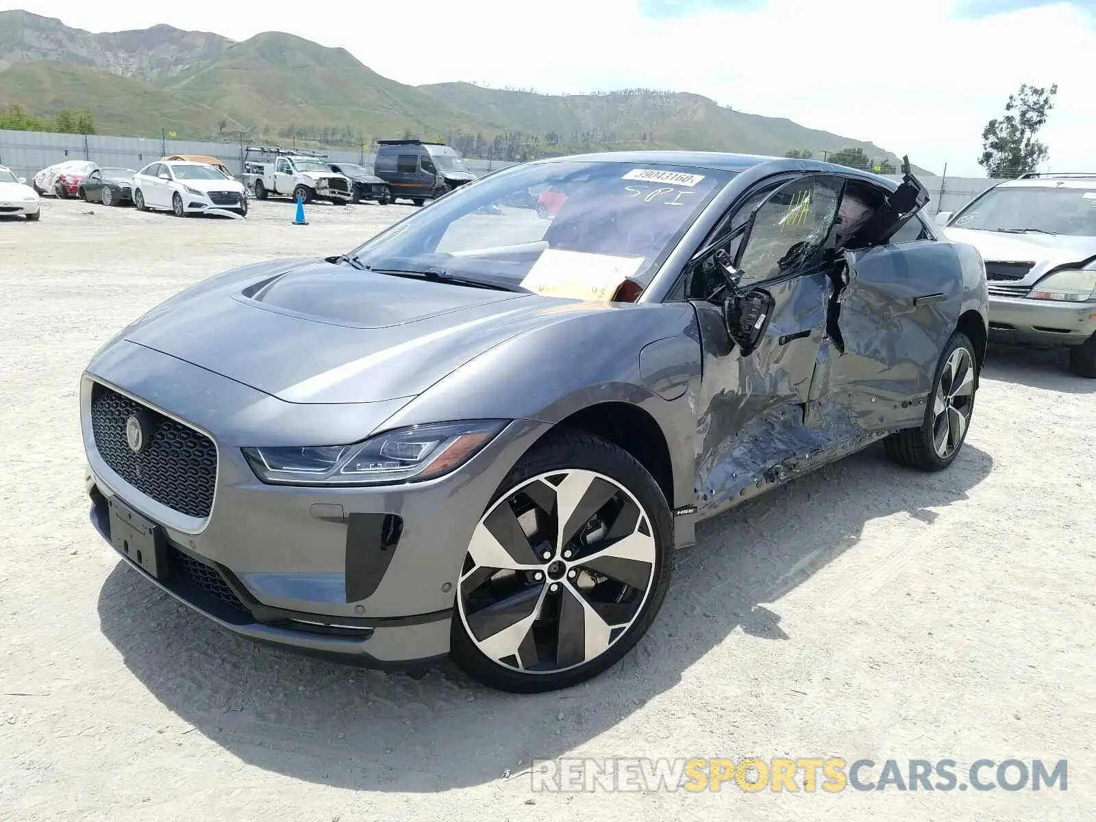 2 fotografías del automóvil dañado SADHD2S13K1F72449 JAGUAR I-PACE FIR 2019