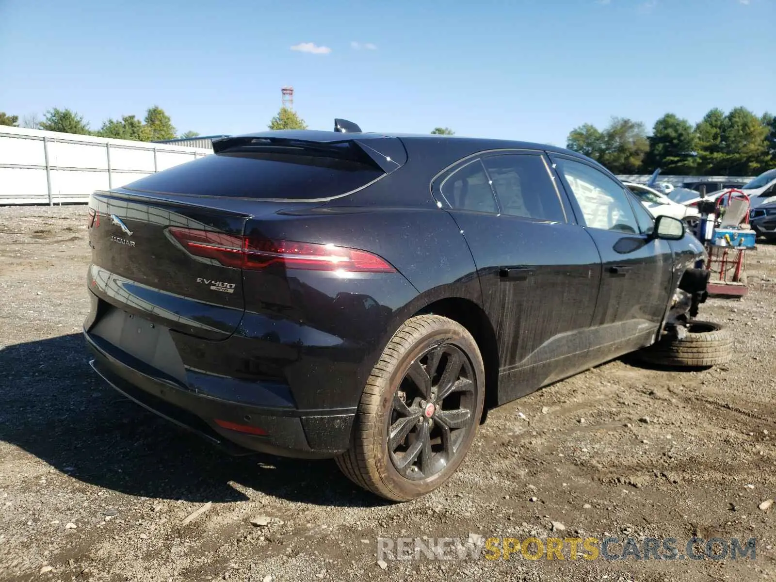 4 fotografías del automóvil dañado SADHD2S15K1F75465 JAGUAR I-PACE FIR 2019
