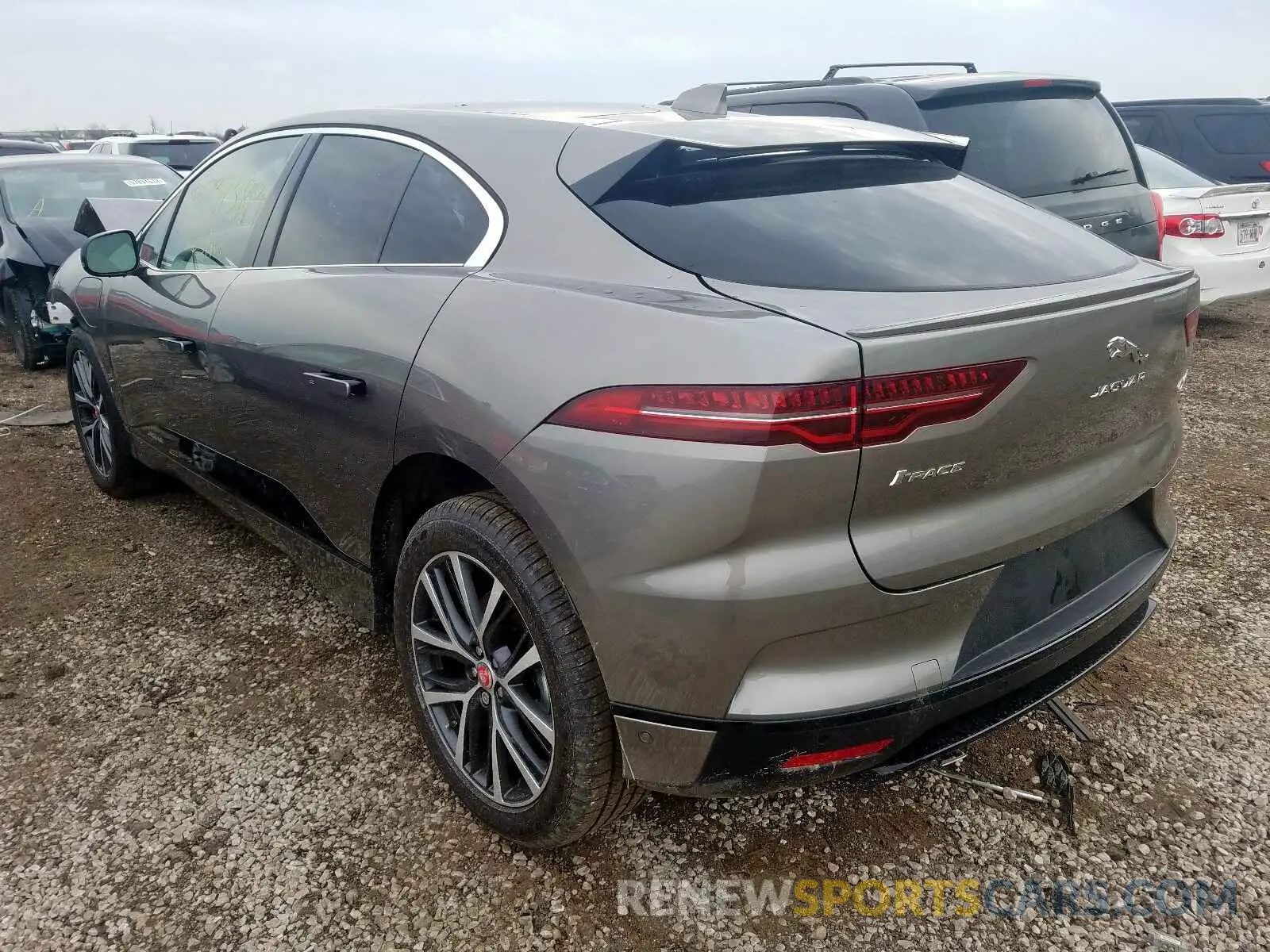 3 fotografías del automóvil dañado SADHC2S12K1F71229 JAGUAR I-PACE SE 2019