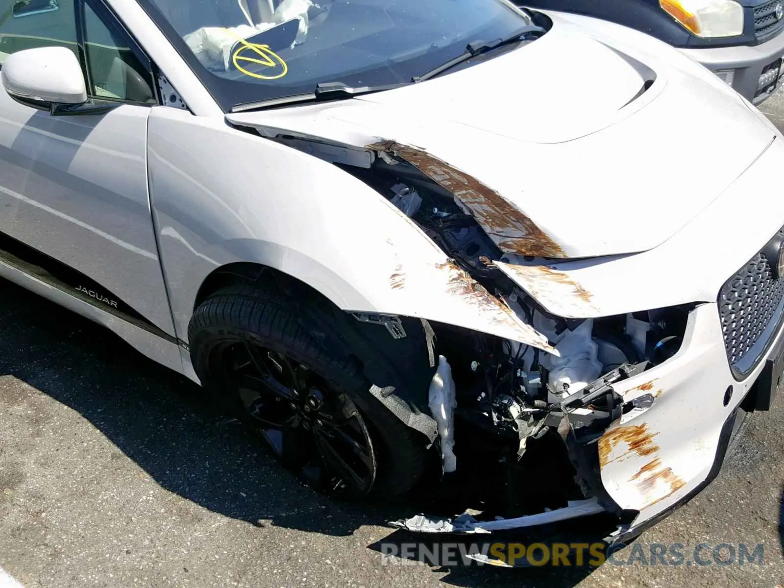 9 fotografías del automóvil dañado SADHC2S14K1F71362 JAGUAR I-PACE SE 2019
