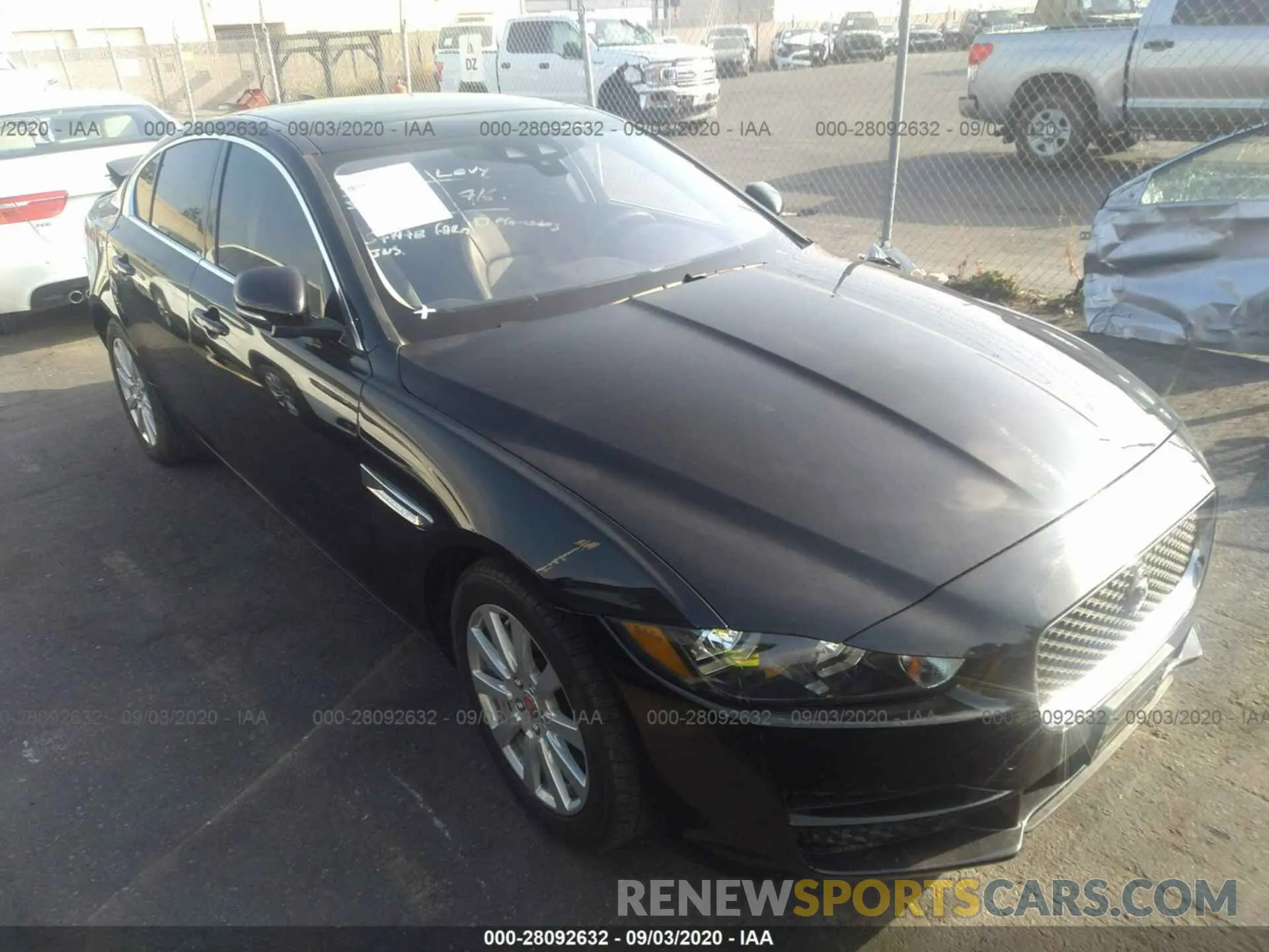 1 fotografías del automóvil dañado SAJAR4FX9KCP45838 JAGUAR XE 2019