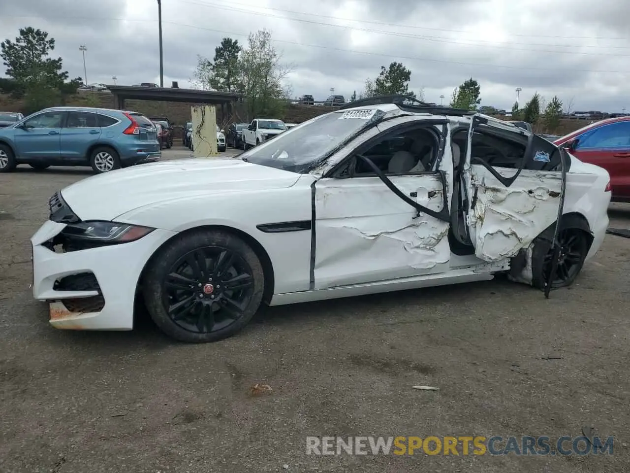 1 fotografías del automóvil dañado SAJAE4FXXLCP64525 JAGUAR XE 2020