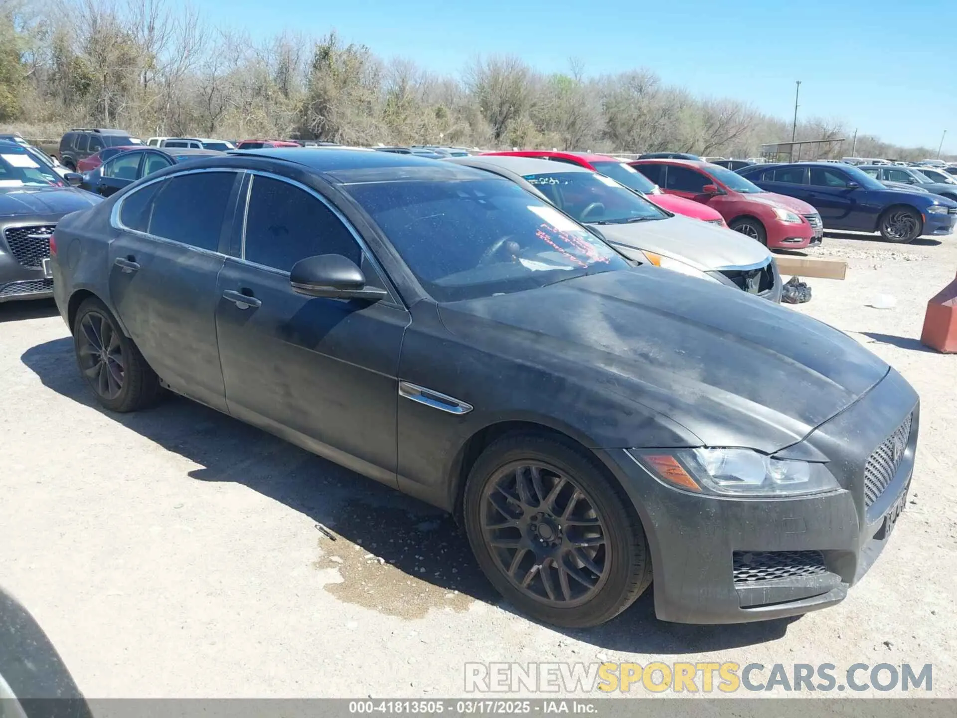 1 fotografías del automóvil dañado SAJBD4FX3KCY79425 JAGUAR XF 2019