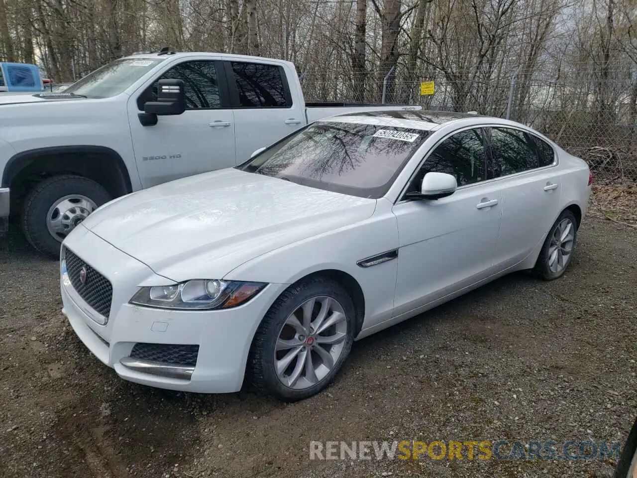 1 fotografías del automóvil dañado SAJBJ4FX0KCY79424 JAGUAR XF 2019