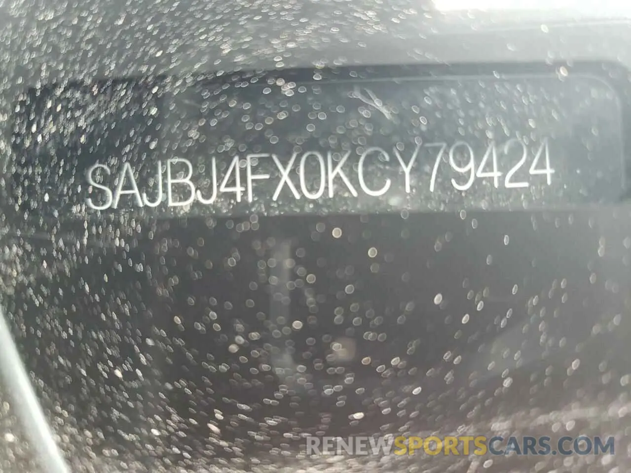 12 fotografías del automóvil dañado SAJBJ4FX0KCY79424 JAGUAR XF 2019