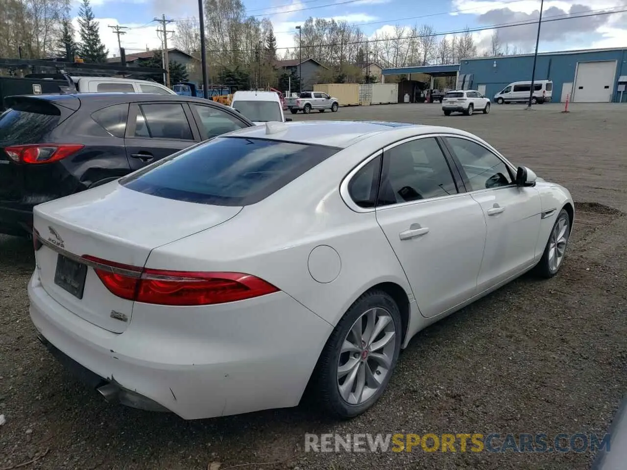 3 fotografías del automóvil dañado SAJBJ4FX0KCY79424 JAGUAR XF 2019