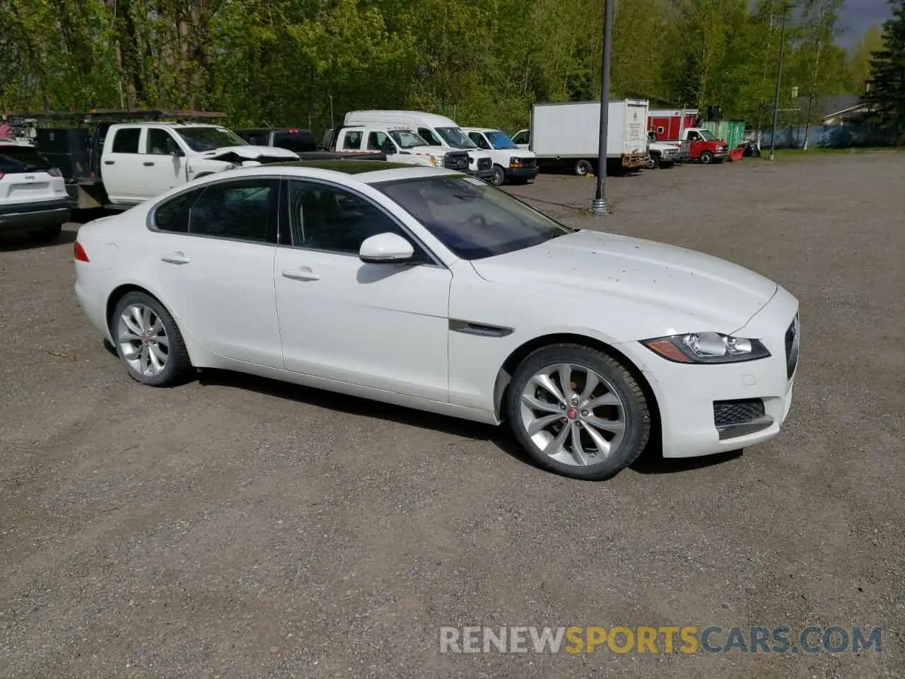 4 fotografías del automóvil dañado SAJBJ4FX0KCY79424 JAGUAR XF 2019
