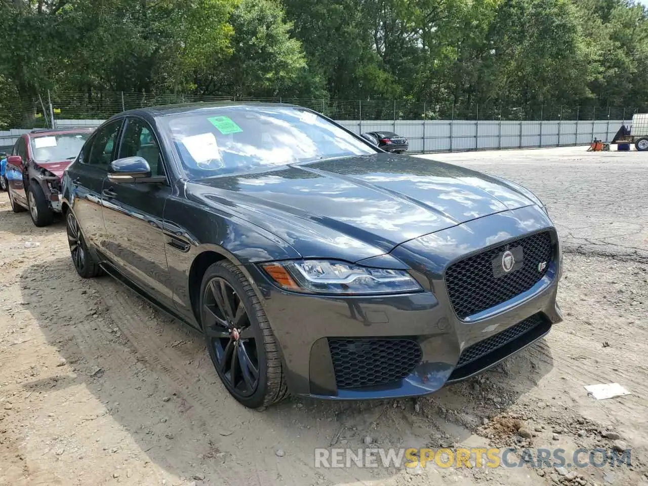 1 fotografías del automóvil dañado SAJBM4FV1KCY74559 JAGUAR XF 2019