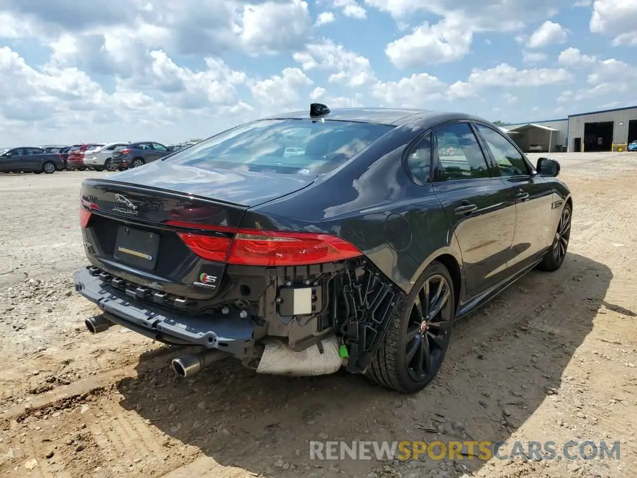 4 fotografías del automóvil dañado SAJBM4FV1KCY74559 JAGUAR XF 2019