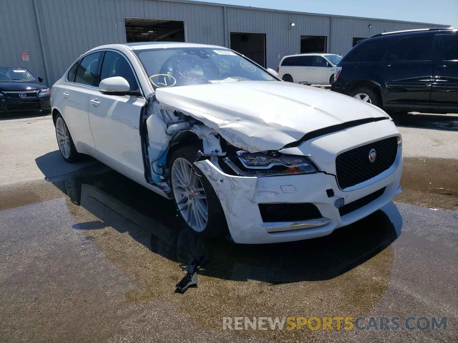 1 fotografías del automóvil dañado SAJBK4FXXLCY83382 JAGUAR XF 2020