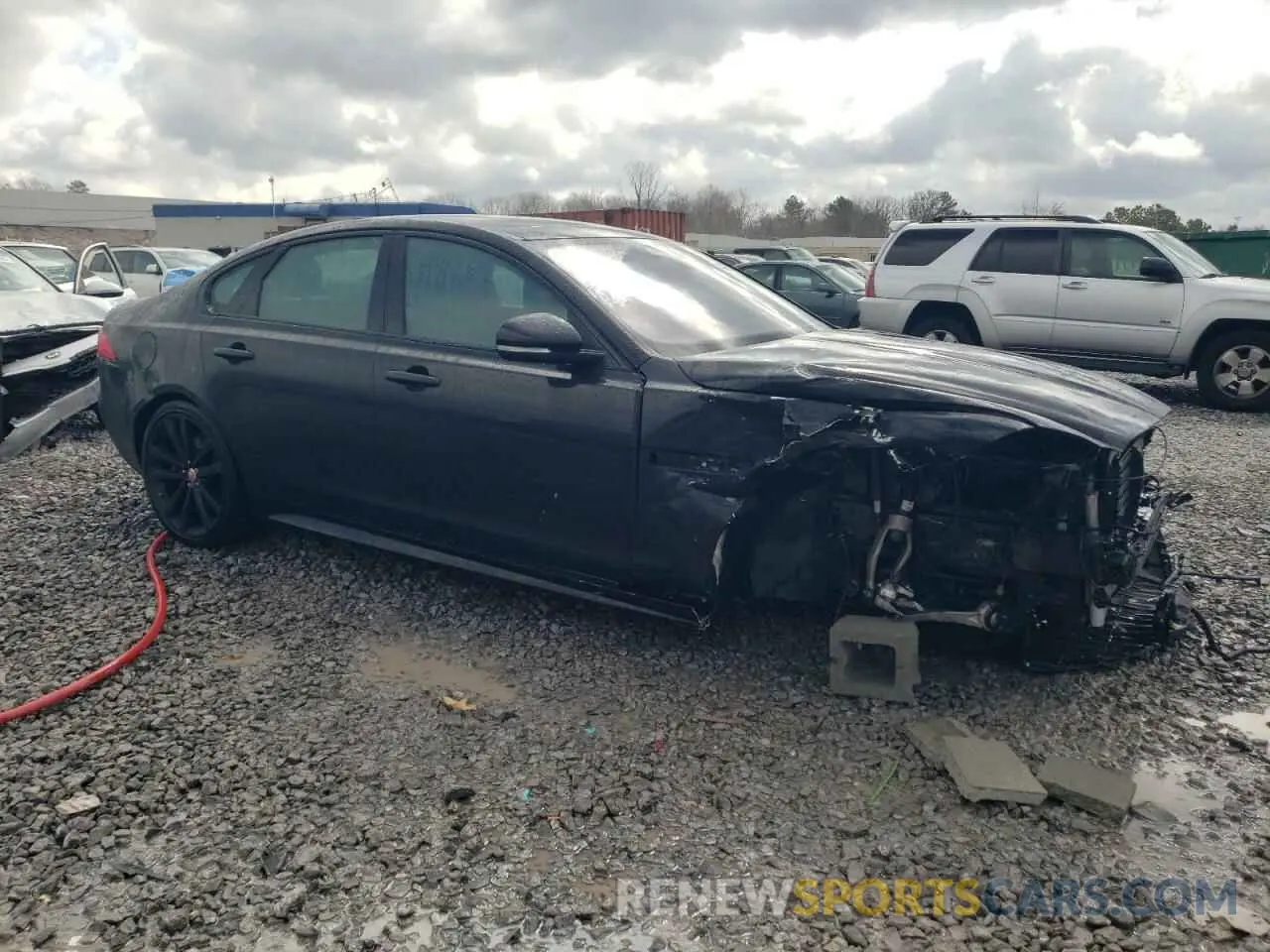 4 fotografías del automóvil dañado SAJBM4FV8LCY83910 JAGUAR XF 2020