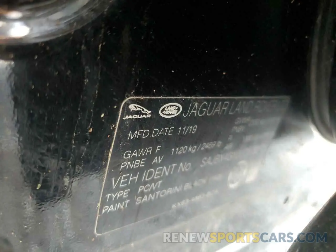 13 fotografías del automóvil dañado SAJBX4GX0LCY85870 JAGUAR XF 2020
