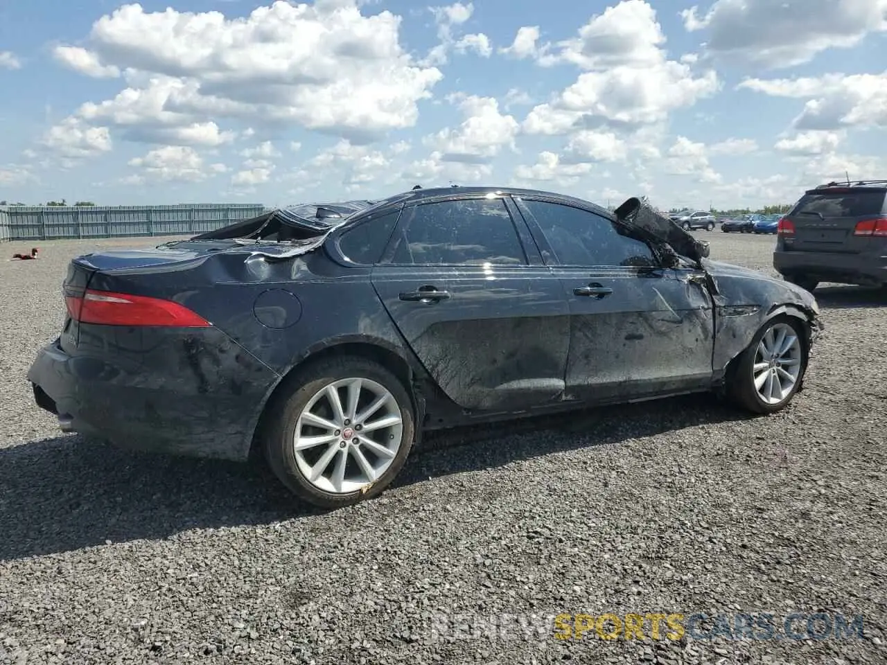3 fotografías del automóvil dañado SAJBX4GX0LCY85870 JAGUAR XF 2020