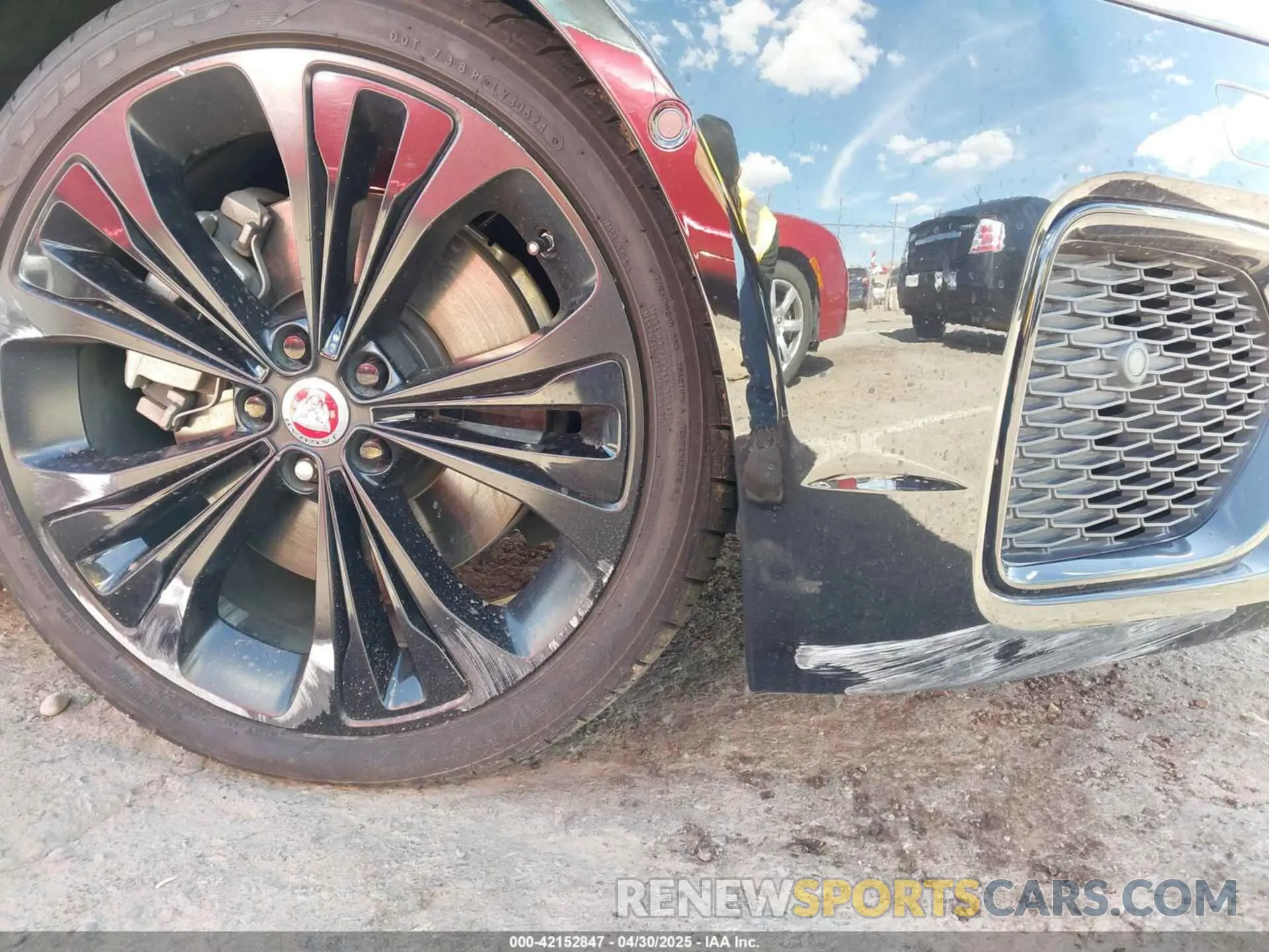 6 fotografías del automóvil dañado SAJBL4GX5MCY88213 JAGUAR XF 2021