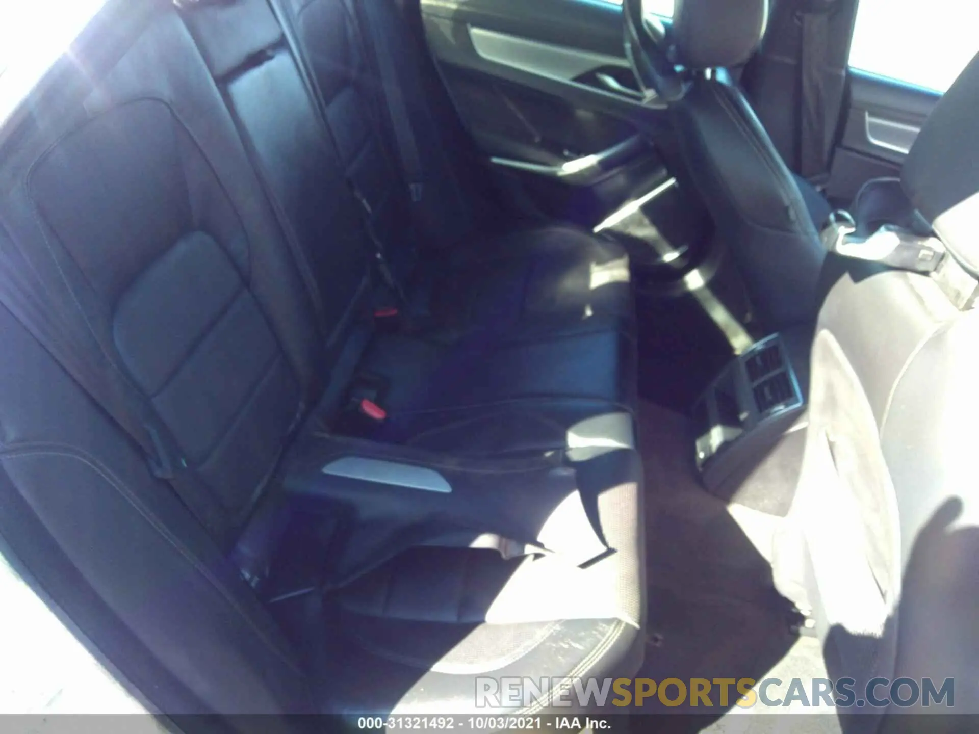 8 fotografías del automóvil dañado SAJBL4GX7MCY89038 JAGUAR XF 2021