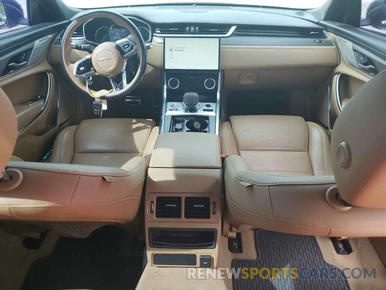 8 fotografías del automóvil dañado SAJBG4FX8NCY91081 JAGUAR XF 2022