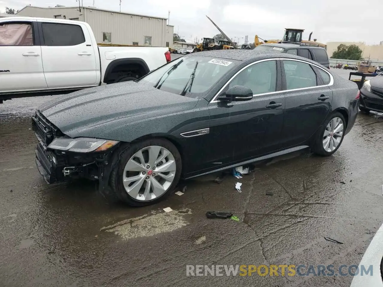 1 fotografías del automóvil dañado SAJBL4GX7NCY90868 JAGUAR XF 2022
