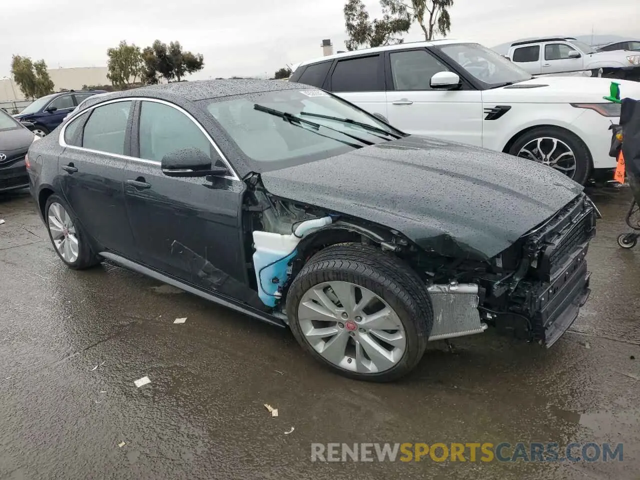 4 fotografías del automóvil dañado SAJBL4GX7NCY90868 JAGUAR XF 2022