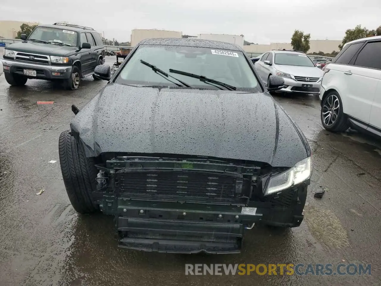 5 fotografías del automóvil dañado SAJBL4GX7NCY90868 JAGUAR XF 2022
