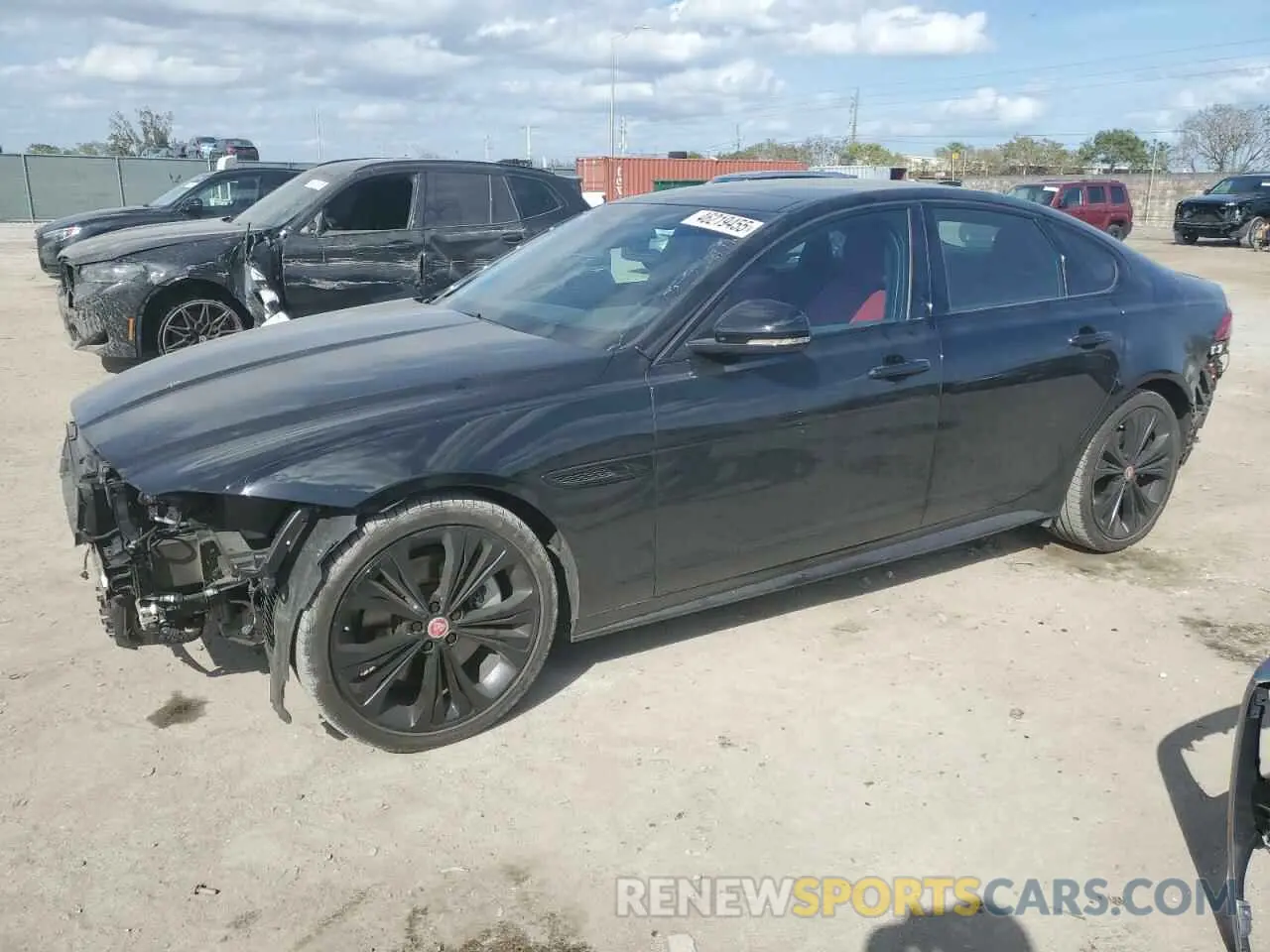 1 fotografías del automóvil dañado SAJBL4GX8PCY93183 JAGUAR XF 2023