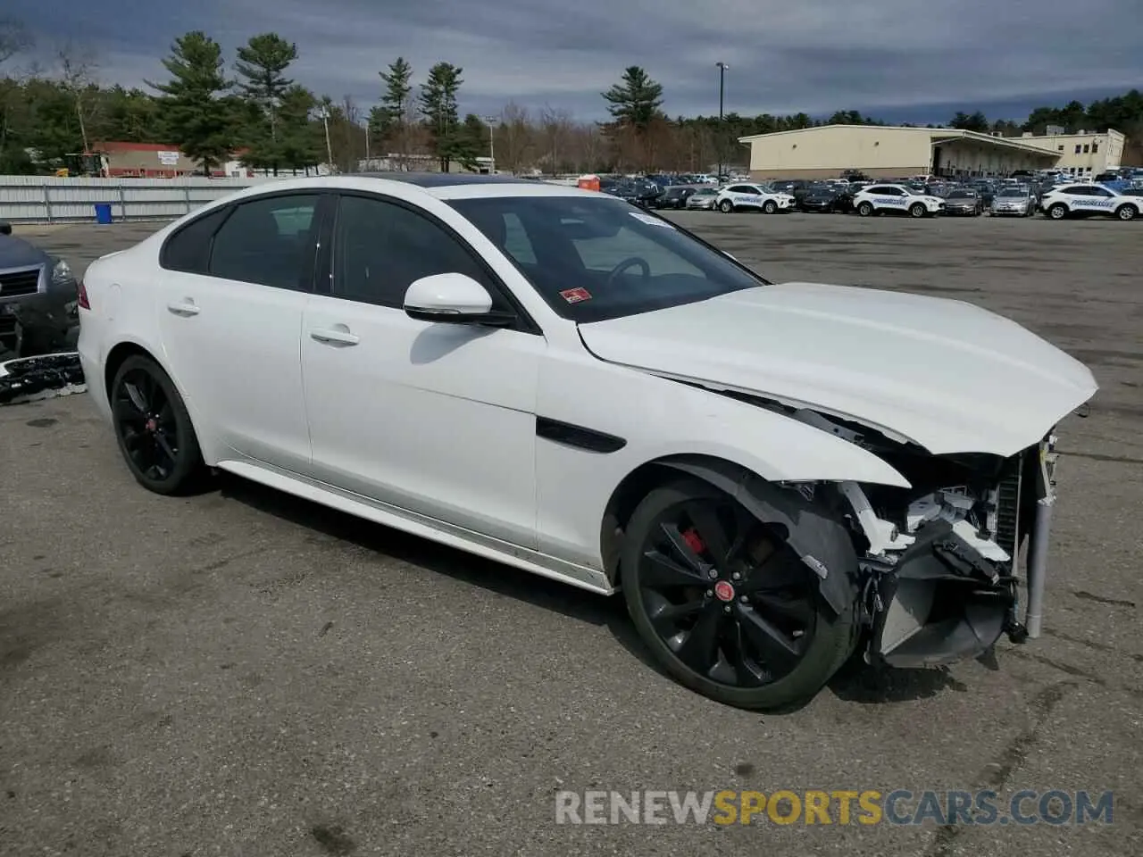 4 fotografías del automóvil dañado SAJBL4GXXPCY92648 JAGUAR XF 2023
