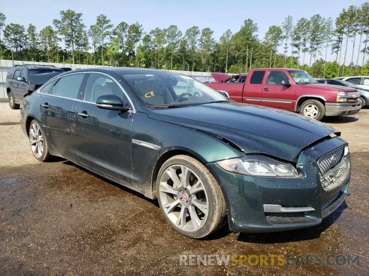1 fotografías del automóvil dañado SAJWA2G71K8W20917 JAGUAR XJ 2019