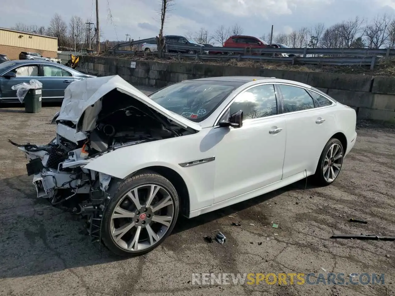 1 fotografías del automóvil dañado SAJWJ1CD5K8W19663 JAGUAR XJ 2019